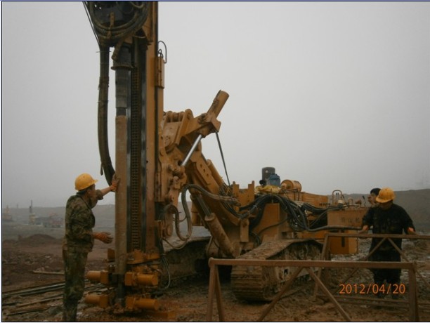 China crawler drilling rig factory